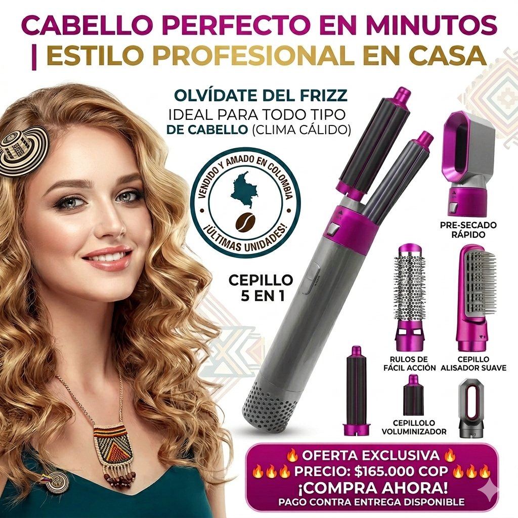 Cepillo 5 En 1