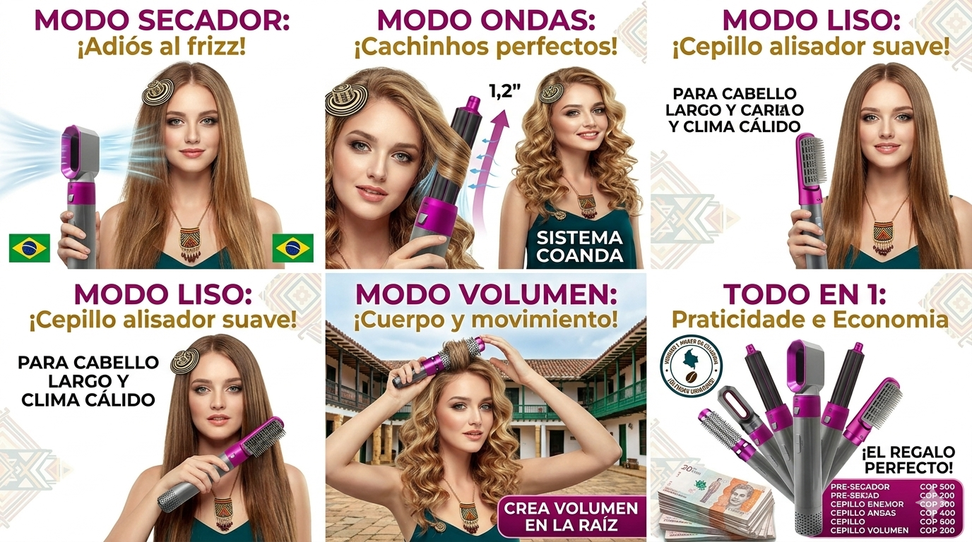 Cepillo 5 En 1